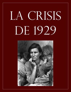 La Crisis De 1929
