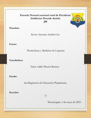 Kevin Archila Metas de Desarrollo