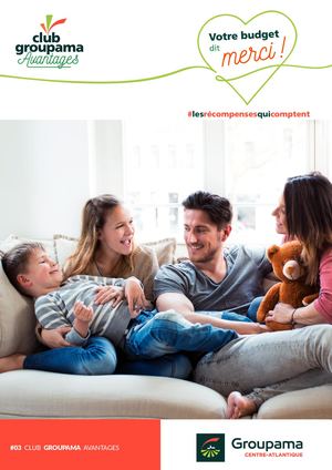 Catalogue Groupama Avantages Centre Atlantique #3
