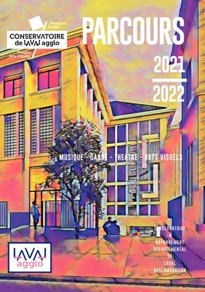 Plaquette Des Parcours 2021 2022 Conservatoire de Laval Agglomération