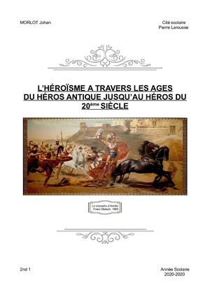 L'héroïsme à Travers Les Ages