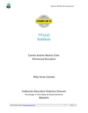 producto Final ¡Yo te cuido, tú me cuidas!