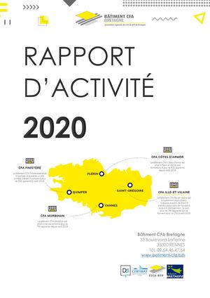 RAPPORT ACTIVITE 2020 BATIMENT CFA BRETAGNE
