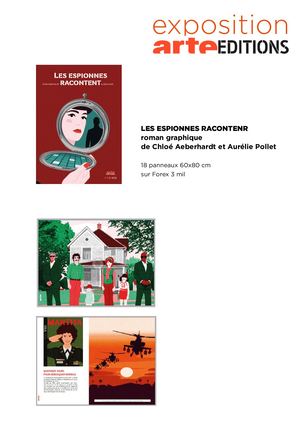 Exposition Les Espionnes Racontent Arte Steinkis