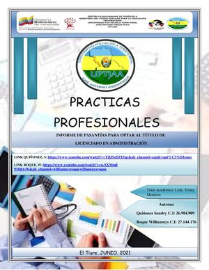 Revista Digital Prácticas Profesionales Uptjaa