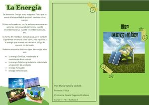 Folleto De Las Energias