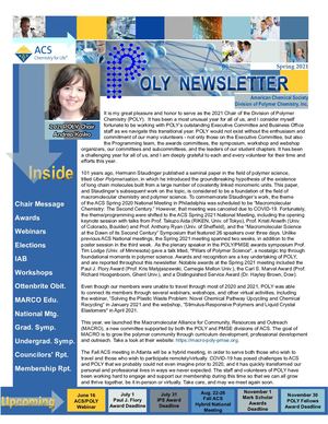 2021 Spring Newsletter