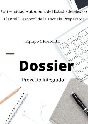 Dossier equipo 1 Emiliano Zapata matutino