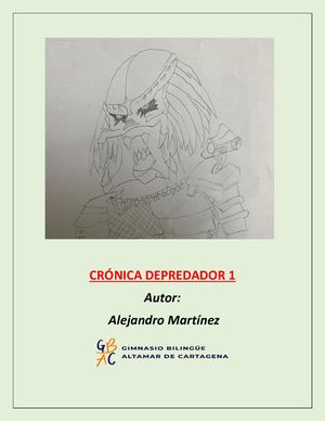 Martinez Alejandro Crónica De Depredador - 7B