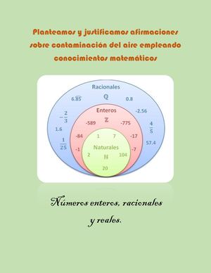 Planteamos Y Justificamos Afirmaciones Sobre Contaminación Del Aire Empleando Conocimientos Matemáticos
