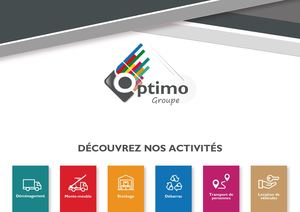Optimo Groupe - Nos activités