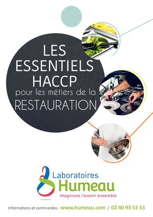 Brochure HACCP Métiers de la restauration