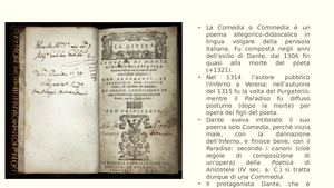 la Commedia Dantesca