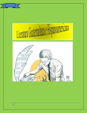 Portafolio Digital De Literatura Guatemalteca E Hispanoamericana