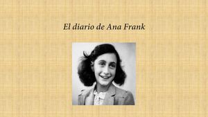 El Diario De Ana Frank Revista