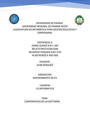 Modulo 5 Trabajo En Grupo Mat Mantenimiento De Computadoras