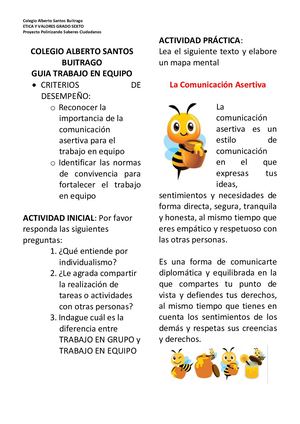 Taller Trabajo En Equipo Psc