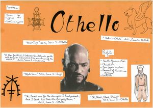 Othello Character Scrapbook