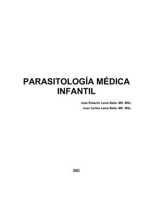 Parasitología Médica Infantil