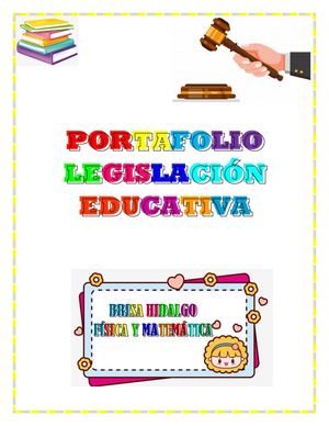 Portafolio Legislacion
