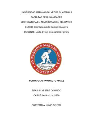 Trabajo Final (Portafolio)