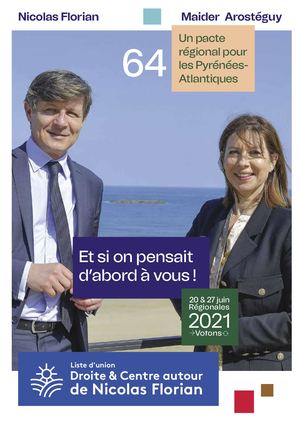 Avec Nicolas Florian et Maider Arostéguy, Un pacte régional pour les Pyrénées-Atlantiques