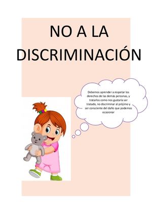 Historieta De La Discriminación