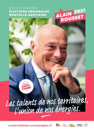 Programme Alain Rousset 2021 - Haute-Vienne