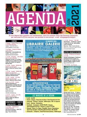 L'echo Des Cevennes 277 Juin 2021 Agenda