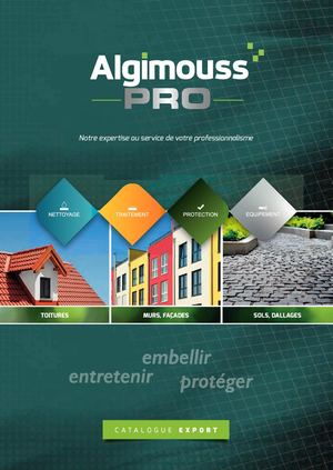 Algimouss Catalogue Pro Export BE