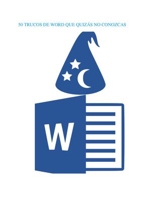 50 Trucos De Word Que Quizás No Conozcas