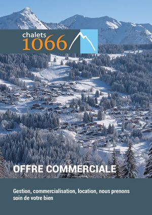 Brochure Offre Commerciale Propriétaire Les Gets - Chalets 1066