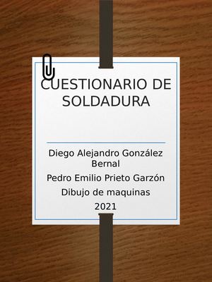 CUESTIONARIO DE SOLDADURA