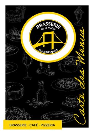 Brasserie De La Maine Bouchemaine Carte Menus Vins