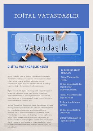Dijital Vatandaşlık E Dergi