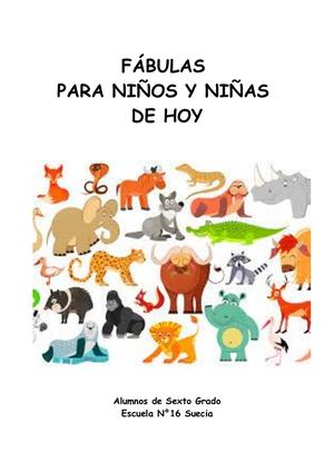 Libro De Fábulas