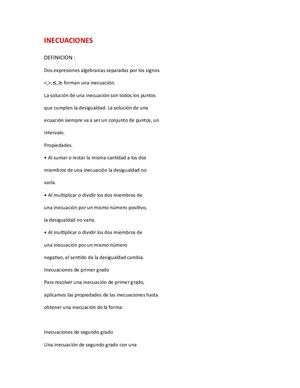 Inecuaciones Daniel Vaca