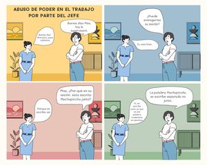 Historieta De Abuso De Poder Sonia Cárdenas