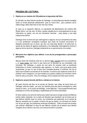 La Edad De La Ira - Prueba De Lectura