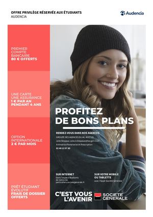 Plaquette Sg Audencia 2021