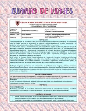 Diario De Viajes Nicolle Acosta