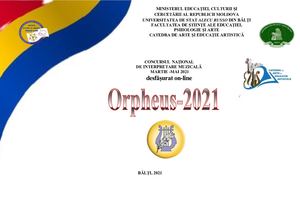 Concursul de interpretare muzicală ORPHEUS 2021