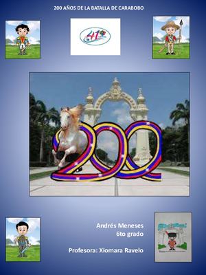 Revista 200 Años De La Batalla De Carabobo Andrés Meneses