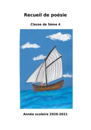 Poèmes Livret Dernière Version Imprimable