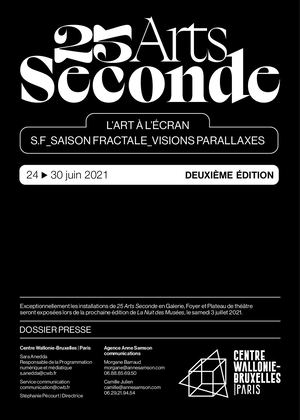 Dossier de presse - #25 Arts Seconde