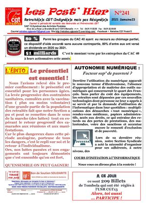 Les Post Hier N 241
