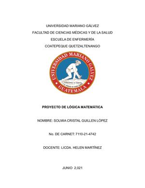 Proyecto De Lógica Matemática (Sol)