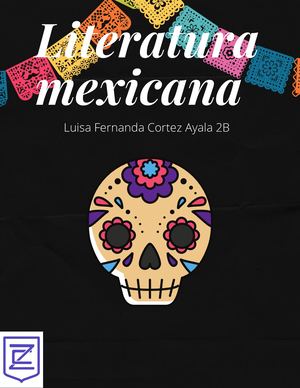 Literatura Mexicana (1)