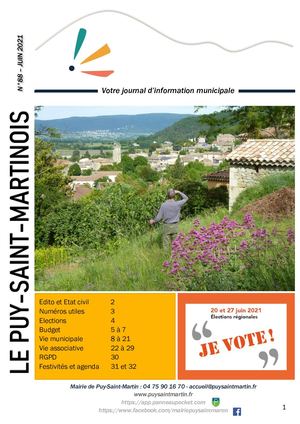 Puy Saint Martinois Juin 2021