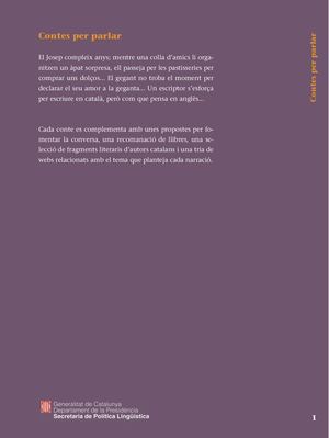 Contes Per Parlar 1